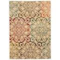 Oversized Floral Ivory Multi Rug 10 X 13 10 X 13
