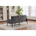 Oversized Loveseat Modern Plush Double Seater Sofa Corduroy Upholstered Couch