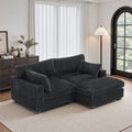 Oversized Plush Modular Sectional Sofa Set L Shaped Couch