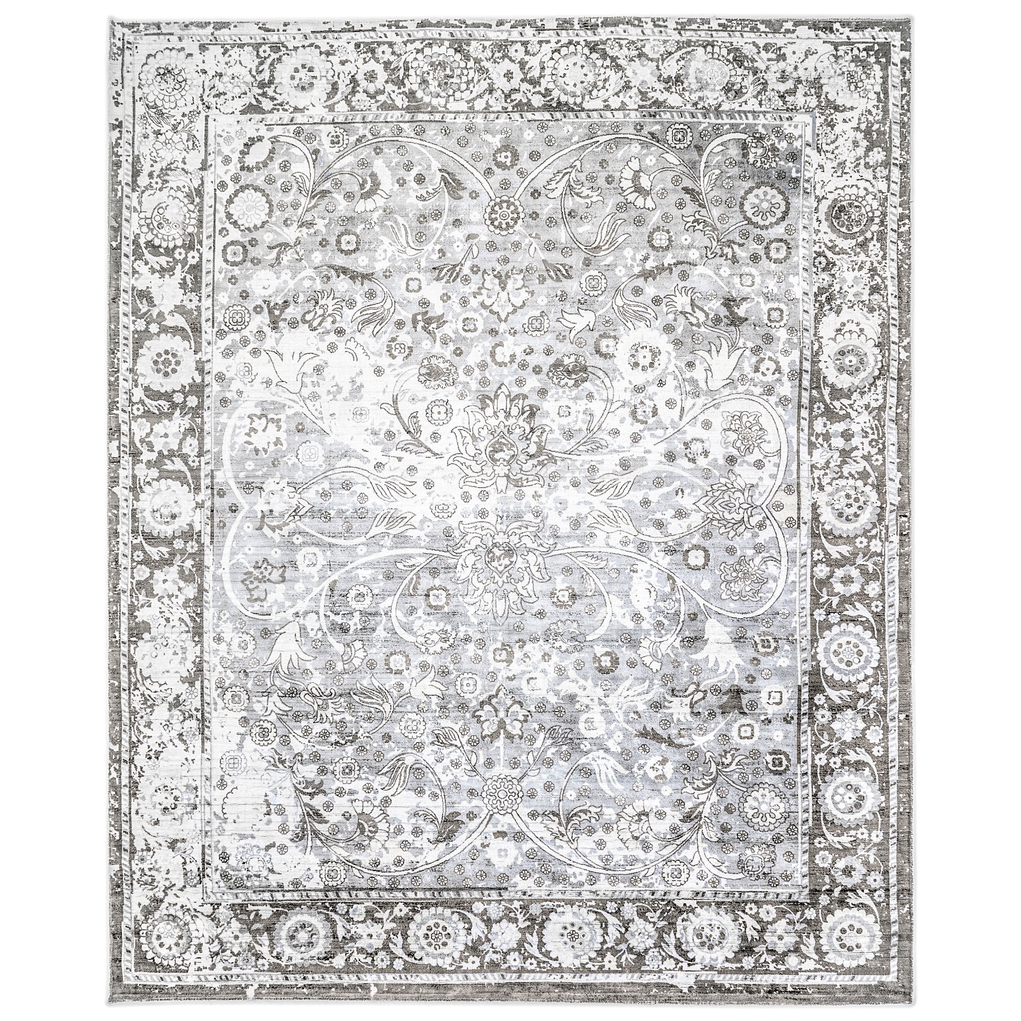 Royal Handmade Area Rug Bone