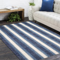 Levi Contemporary Flatweave Hand Woven Area Rug