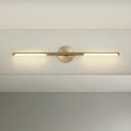 Overture 32 Inch 2 Light Champagne Gold 5Cct Led Vanity Light