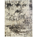 Oxford Bangor Black Contemporay Abstract Rug