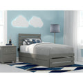Oxford Bed With Footboard And Usb Turbo Charger With Twin Trundle