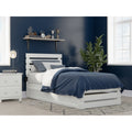 Oxford Bed With Footboard And Usb Turbo Charger With Twin Xl Trundle