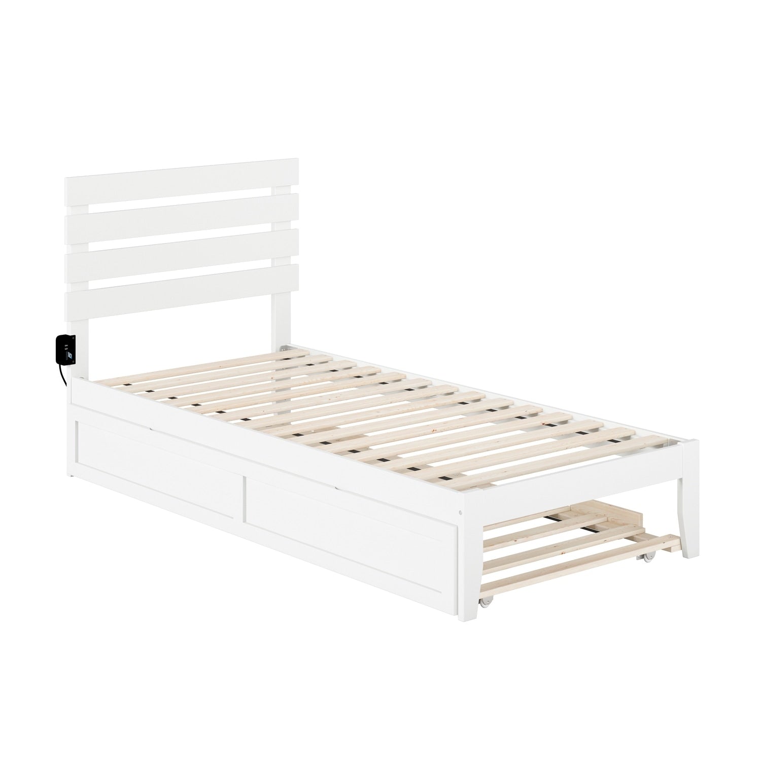 Oxford Bed With Usb Turbo Charger And Twin Extra Long Trundle