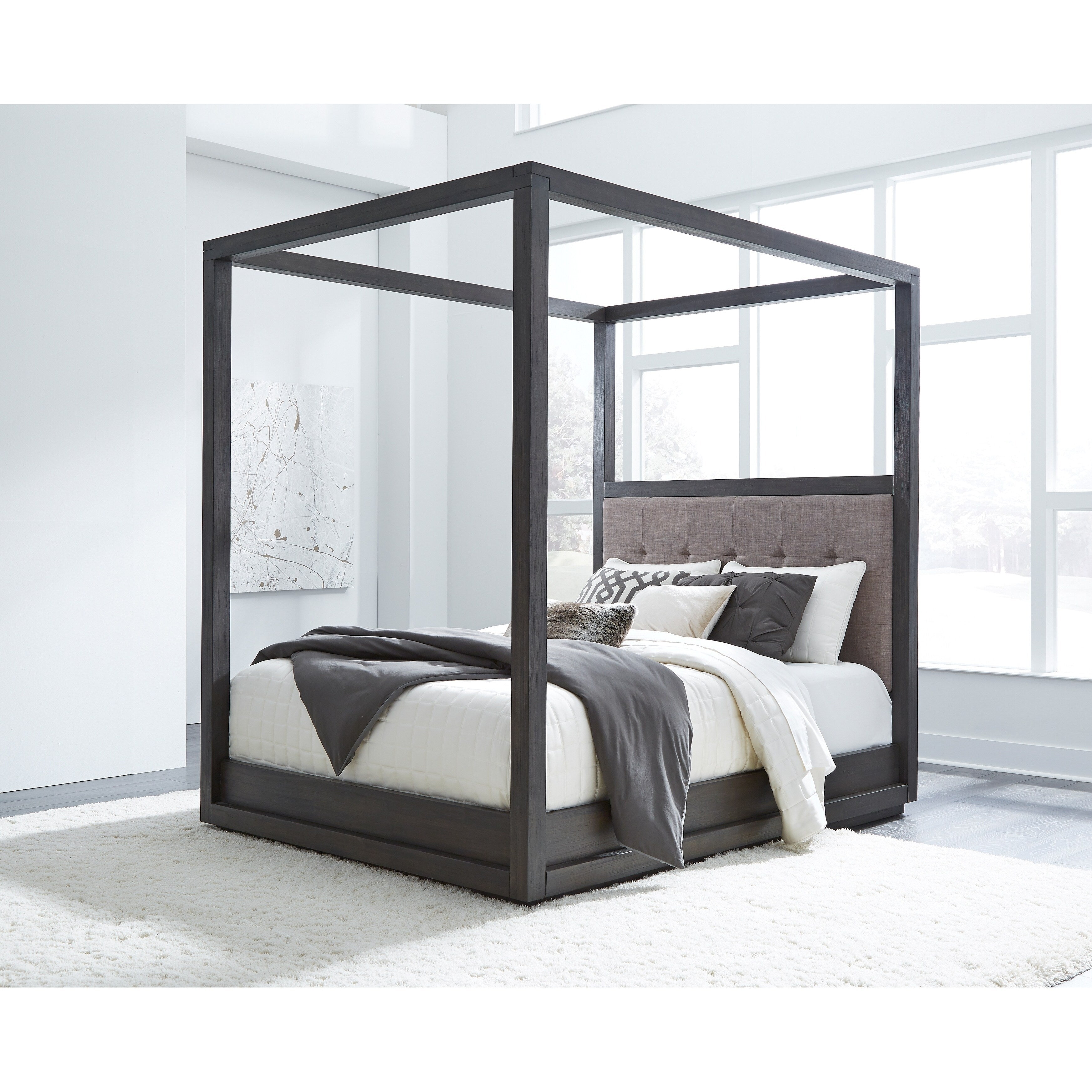 Carbon Loft Barron Full Size Canopy Bed