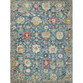 Oxford Hand Knotted Ghazni Wool Blue Area Rug