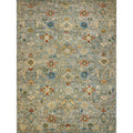 Oxford Hand Knotted Ghazni Wool Light Blue Area Rug