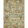 Oxford Hand Knotted Ghazni Wool Light Green Area Rug