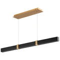 Oxygen Lighting 3 48 Decca 48 Wide Led Linear Chandelier