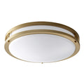 Oxygen Lighting Oracle 18 Wide Convertible Single Light Flush Mount