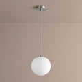 Oxygen Lighting Luna Single Light 10 Wide Led Pendant With Frosted
