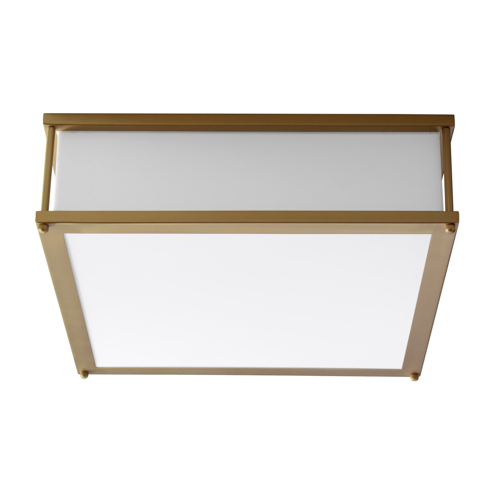 Oxygen Lighting Modulo 16 Wide 2 Light Single Flush Mount Led Ceiling