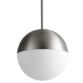 Oxygen Lighting 3 6903 Mondo 12 Wide Led Pendant With Frosted Glass