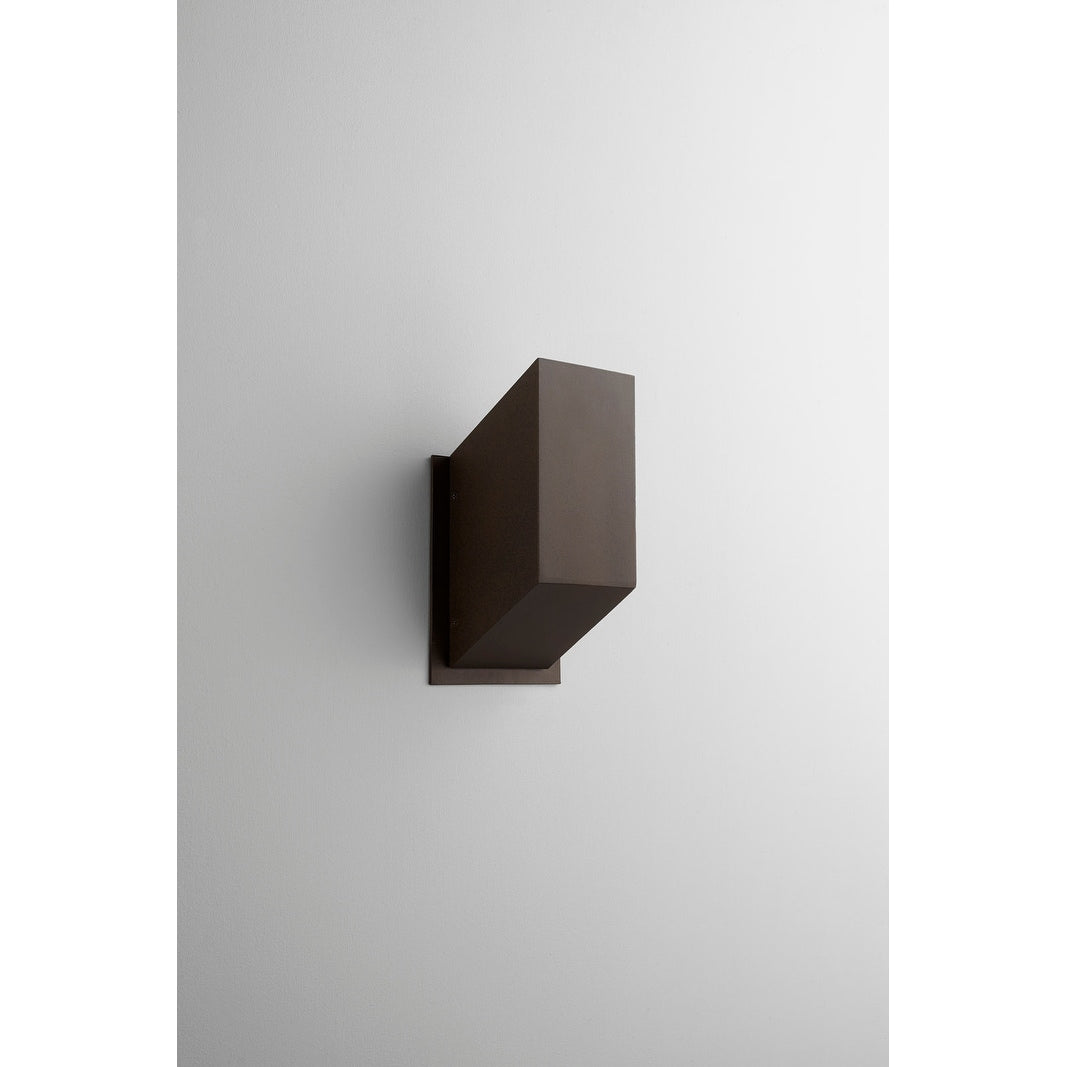 Oxygen Lighting Single Light 9 1 4 Tall Integrated Led Outdoor Wall