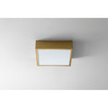 Oxygen Lighting 32 612 Single Light 10 1 4 Wide Integrated Led Flush