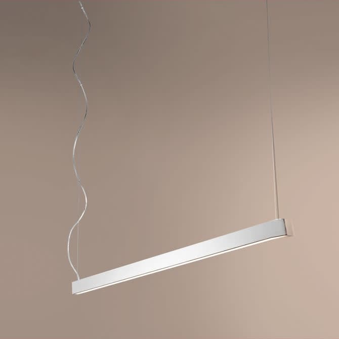 Oxygen Lighting Zepp Single Light 1 Wide Led Linear Chandelier
