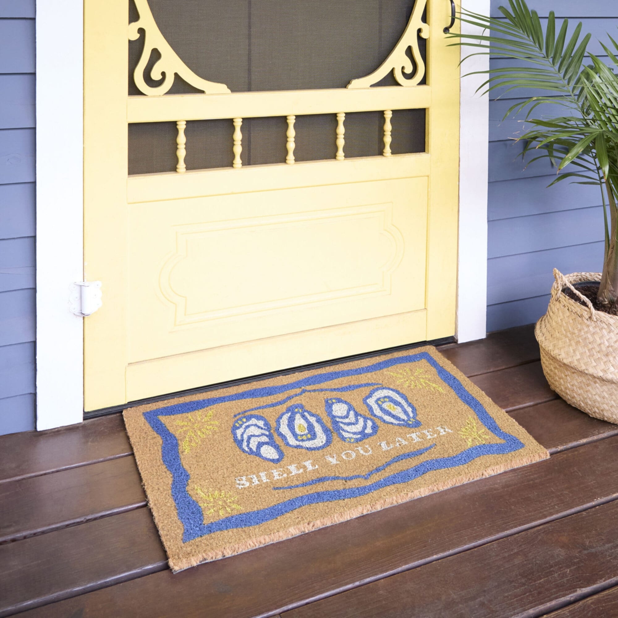 Oyster Shell You Later 18 X 30 Doormat