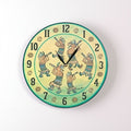 Dancing Kokopellis 12 Inch Round Clock