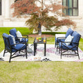 Patio Festival Outdoor 6 Piece Sofa Seating Group With Cushions