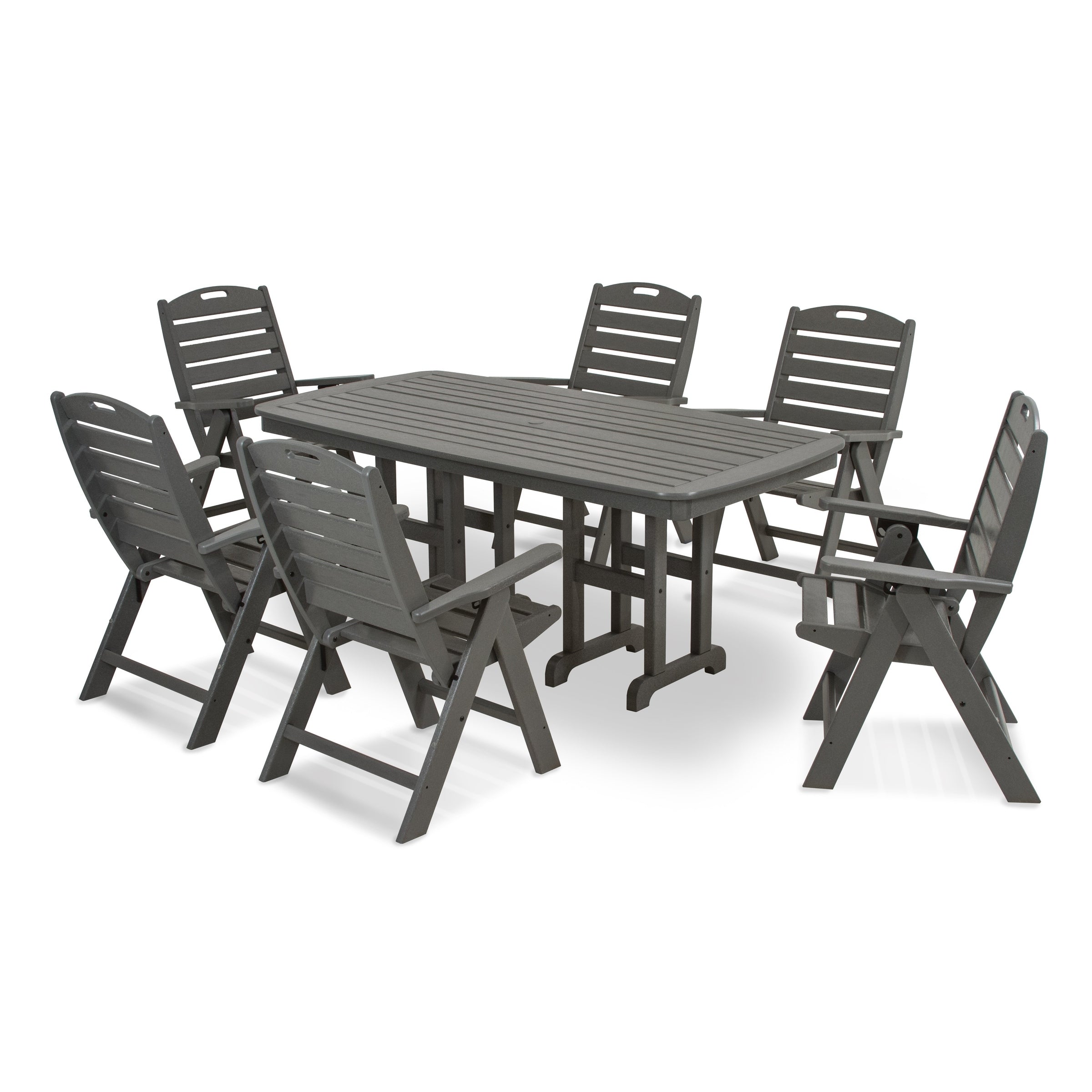 Polywood Nautical 7 Piece Dining Set