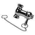 Proflo Pf20015 Proflo Single Function Pressure Balanced Self Closing Shower Valve With Pull Chain Chrome