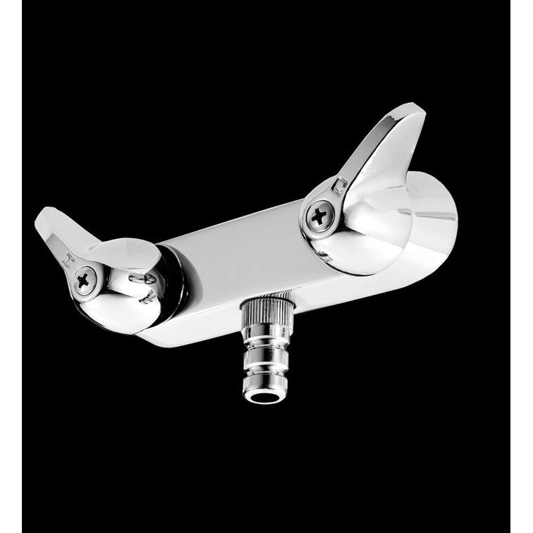 Proflo Pf301 Double Handle O Pattern Bath Cock Chrome