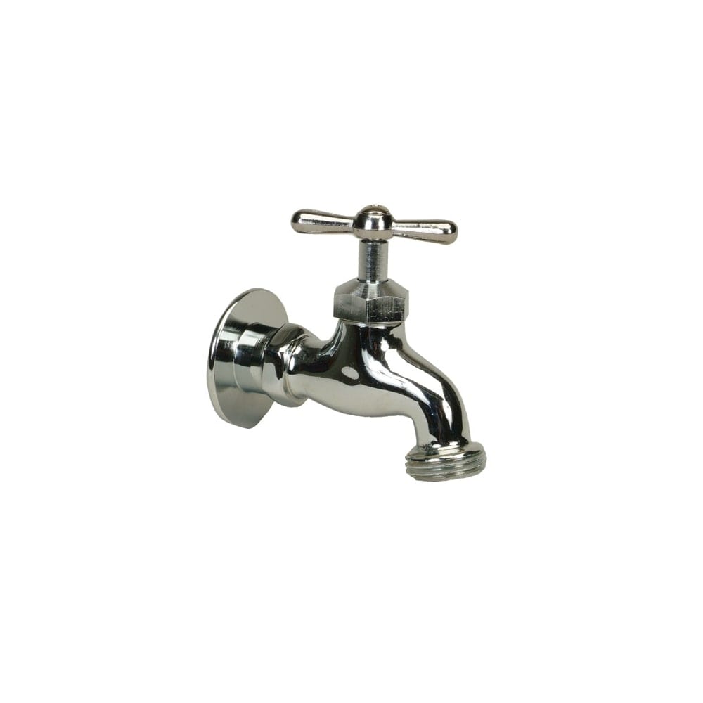 Proflo Pf760He Unrestricted Sill Utility Faucet With 3 4In Threaded Outlet Chrome