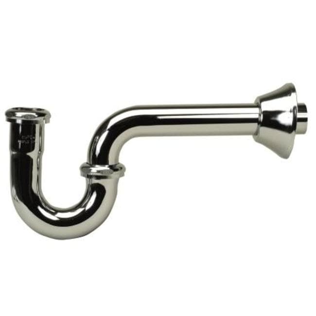 Proflo Pfptb103 12 1 4In Adjustable Tubular P Trap 1 1 4In X 1 1 2In Connections Chrome