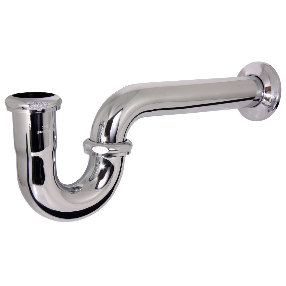 Proflo Pfptb112 12 1 4In Adjustable Tubular P Trap 1 1 2In X 1 1 2In Connections Chrome
