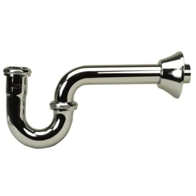 Proflo Pfptb201 12 1 4In Adjustable Tubular P Trap 1 1 2In X 1 1 2In Connections Chrome