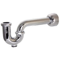 Proflo Pfptb401 1 1 4In X 1 1 2In Semi Cast P Trap With Cleanout Plug Chrome