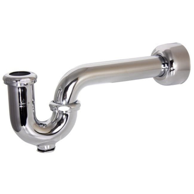 Proflo Pfptb401 1 1 4In X 1 1 2In Semi Cast P Trap With Cleanout Plug Chrome