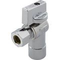 Proflo Pfxqas32C 1 2In X 3 8In Quarter Turn Angle Valve Chrome