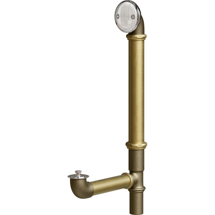 Proflo Pfwo101 Universal Tub Drain Waste Fits Most Tubs 14In 16In Tall Chrome