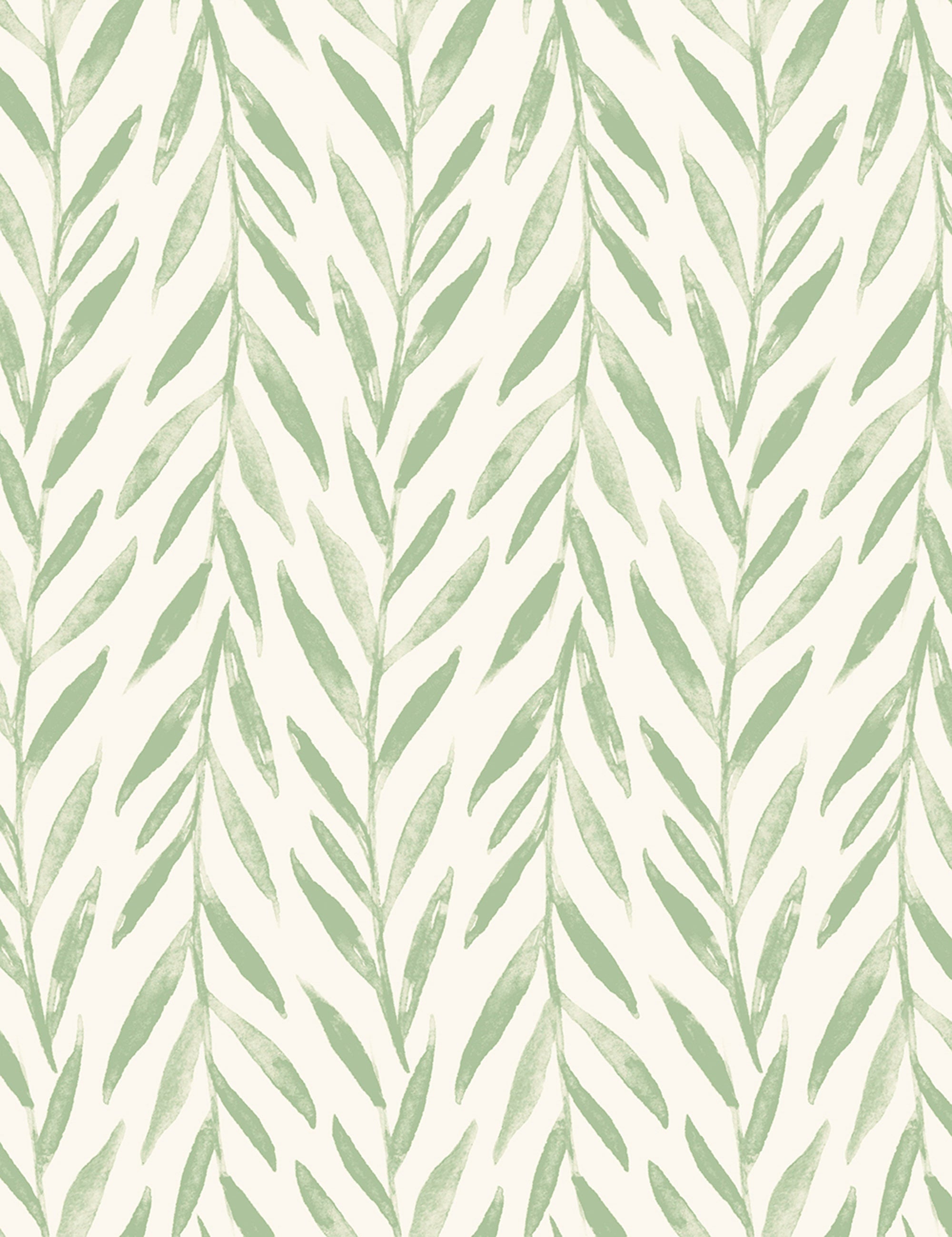 Willow Premium Peel + Stick Wallpaper Swatch, Green