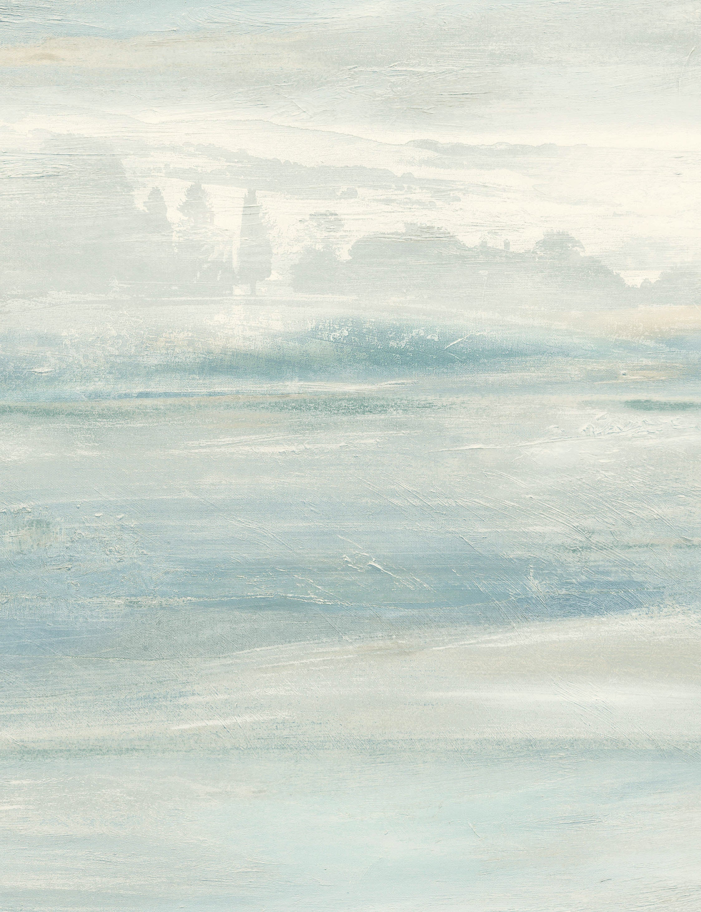 Soothing Mists Scenic Peel + Stick Wallpaper by Candice Olson, Blue