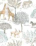 On the Savanna Premium Peel + Stick Wallpaper Swatch, Natural