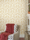 Sparrow and Oak Peel + Stick Wallpaper by Erin & Ben Co., Ochre