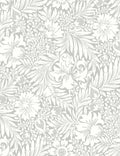 Modern Acanthus Peel + Stick Wallpaper by Erin & Ben Co., Mist