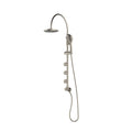 Pulse Showerspas Riviera Shower System In Brushed Nickel