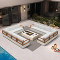 Purple Leaf Glfsf Outdoor Sofas White Outdoor Couch For Yard Porch Deck Patio Conversation Sets