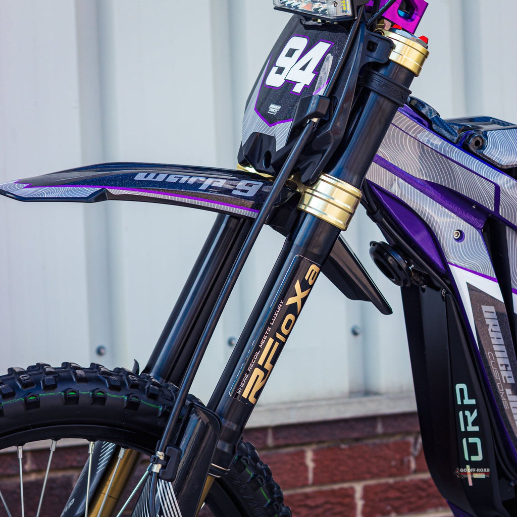 RFLOXA Hawk31 Max Front Fork for Sur Ron & Talaria Sting – GOLD CROWN