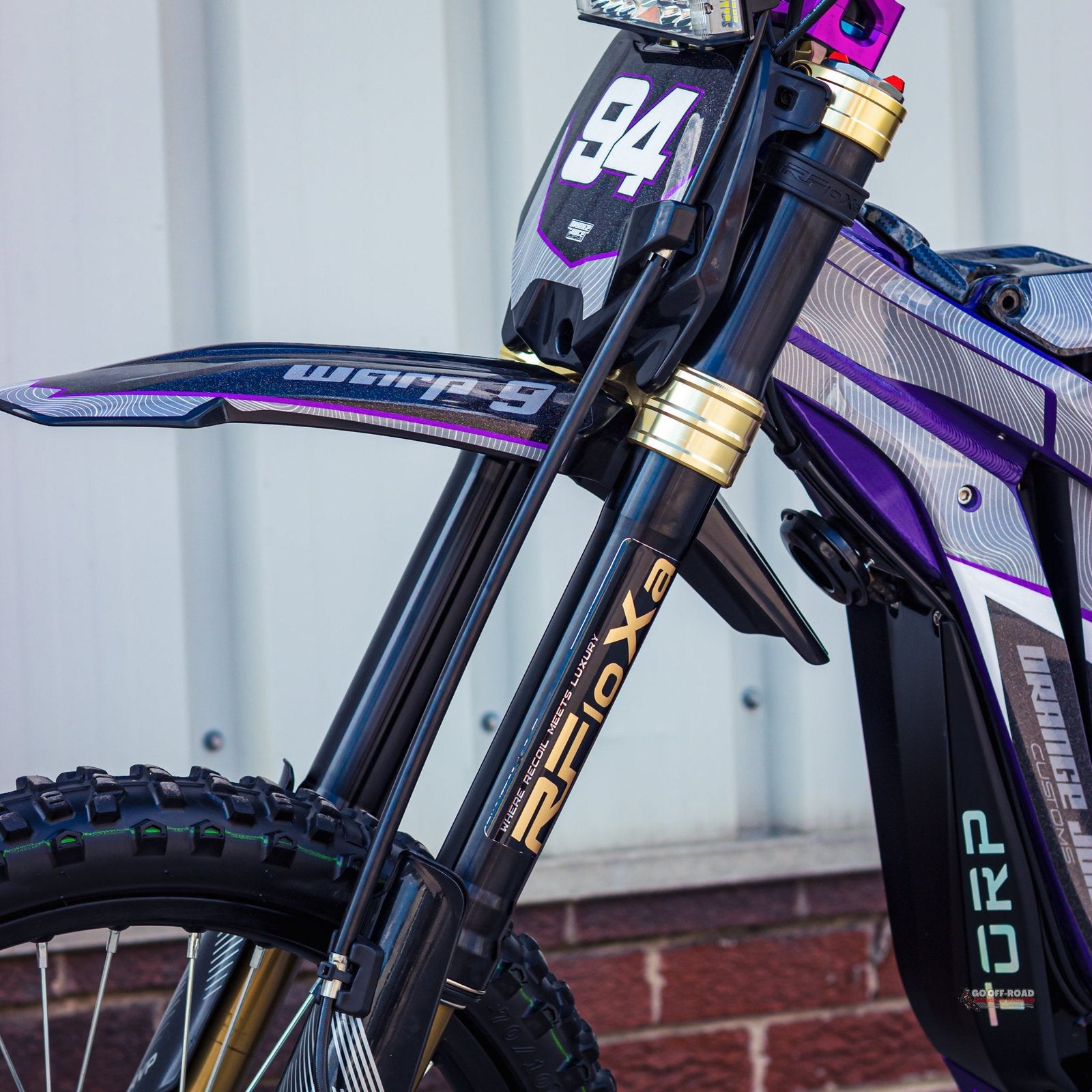 RFLOXA Hawk31 Max Front Fork for Sur Ron & Talaria Sting – GOLD CROWN