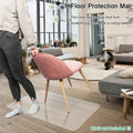 Pvc Chair Floor Mat Home Office Protector For Hard Wood Floors Rectangular 4 Size