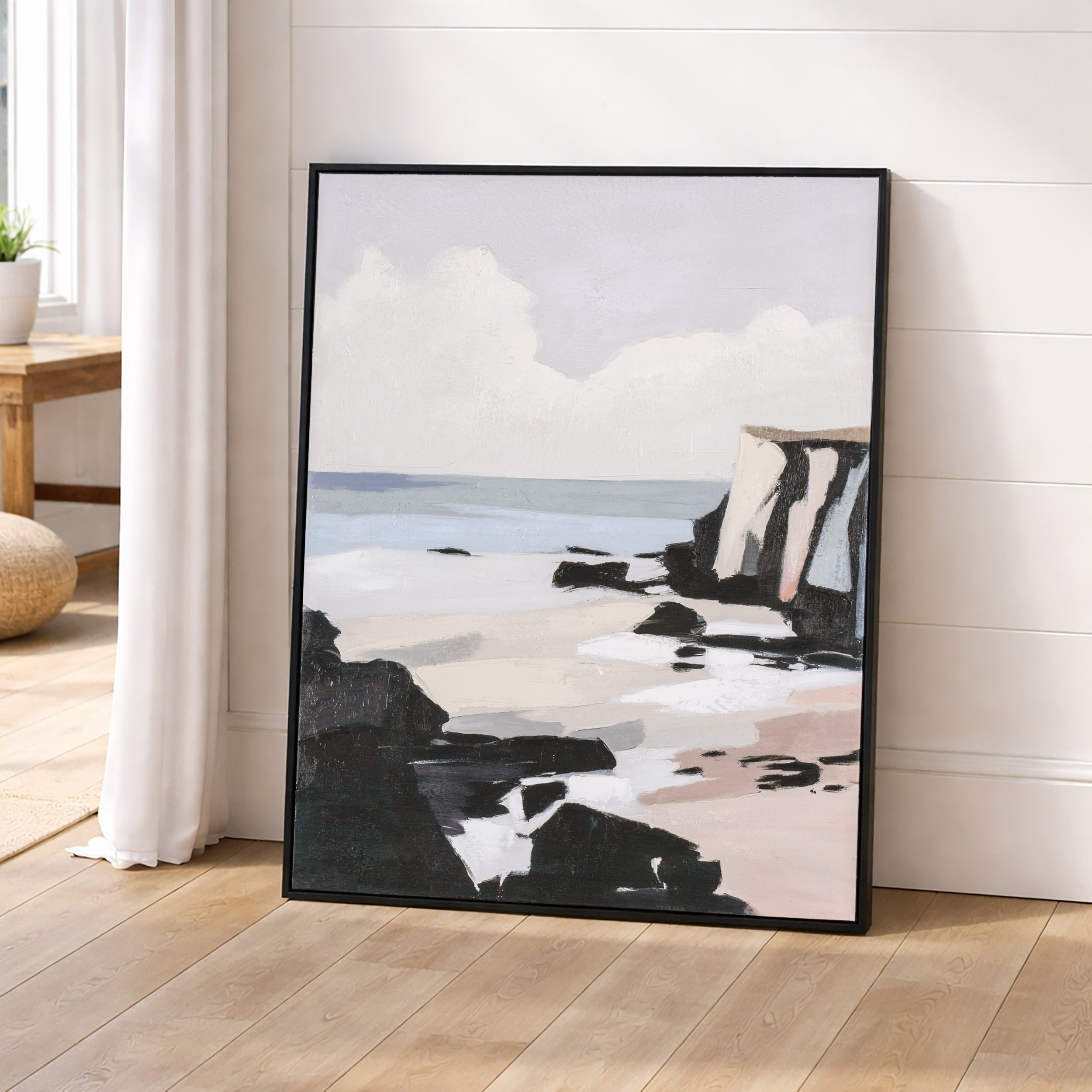 Pacific Edge I Hand Painted Canvas