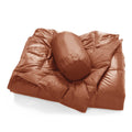 Packable Oversized Down Throw With Slumber Pouch
