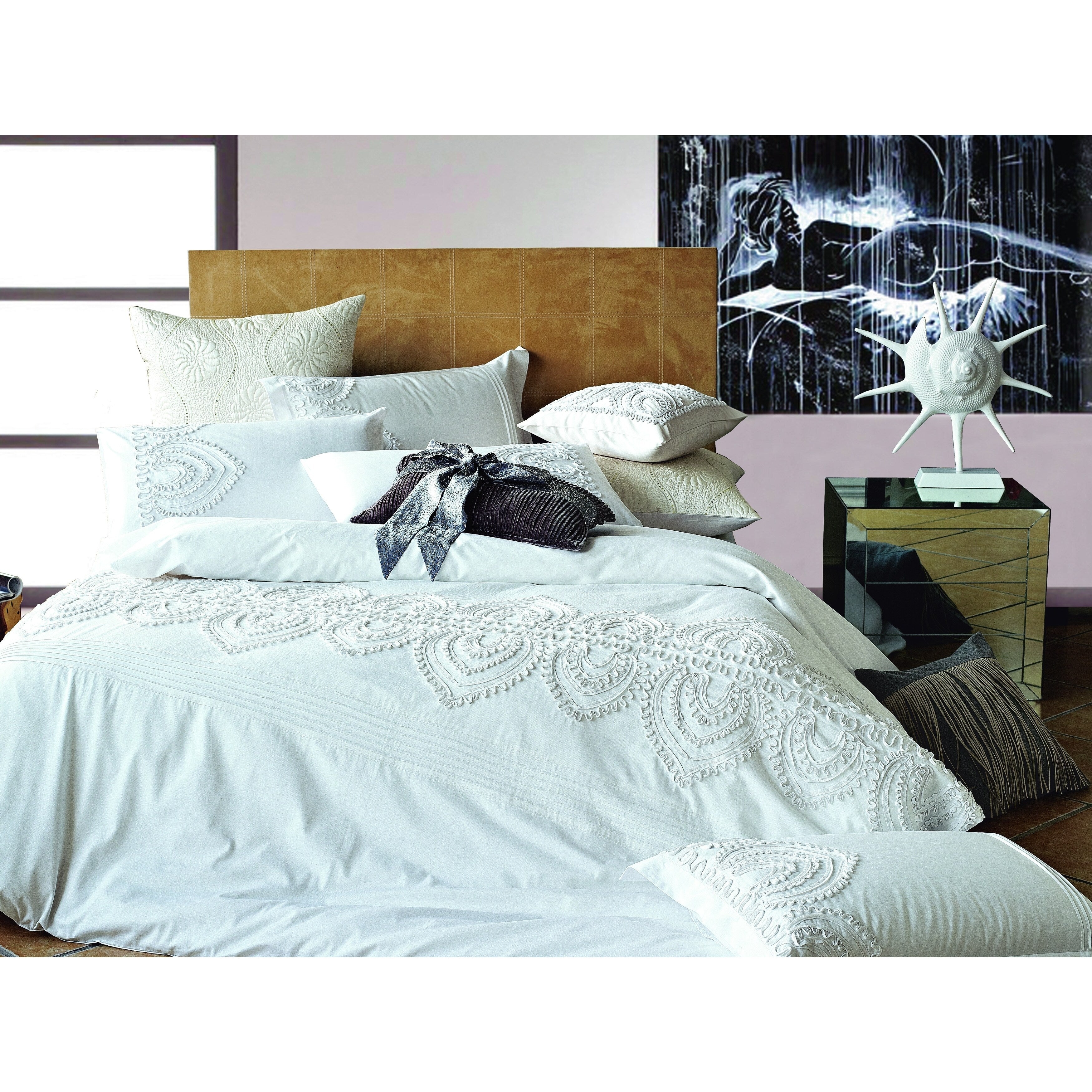 Broderie Ensemble Housse De Couette Collection Padma Embroidery Duvet Set