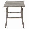 Painted Metal Side Table Coffee Table Sturdy Iron Table With Powder Coated Finish Outdoor Use